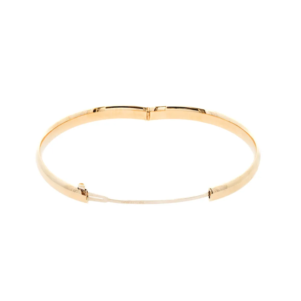 14ky Gold Hinged Bangle