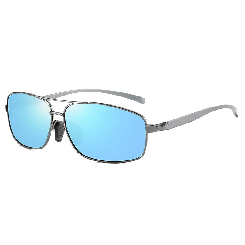 Angelo Ricci™ Classic Style Polarized Metal Frame Men Sunglasses