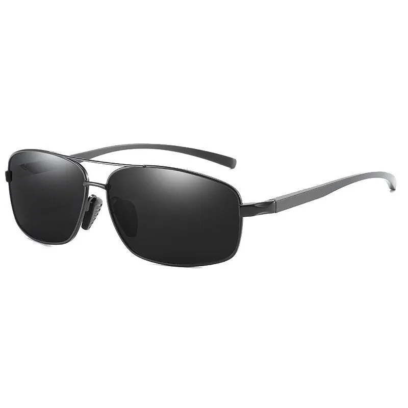 Angelo Ricci™ Classic Style Polarized Metal Frame Men Sunglasses