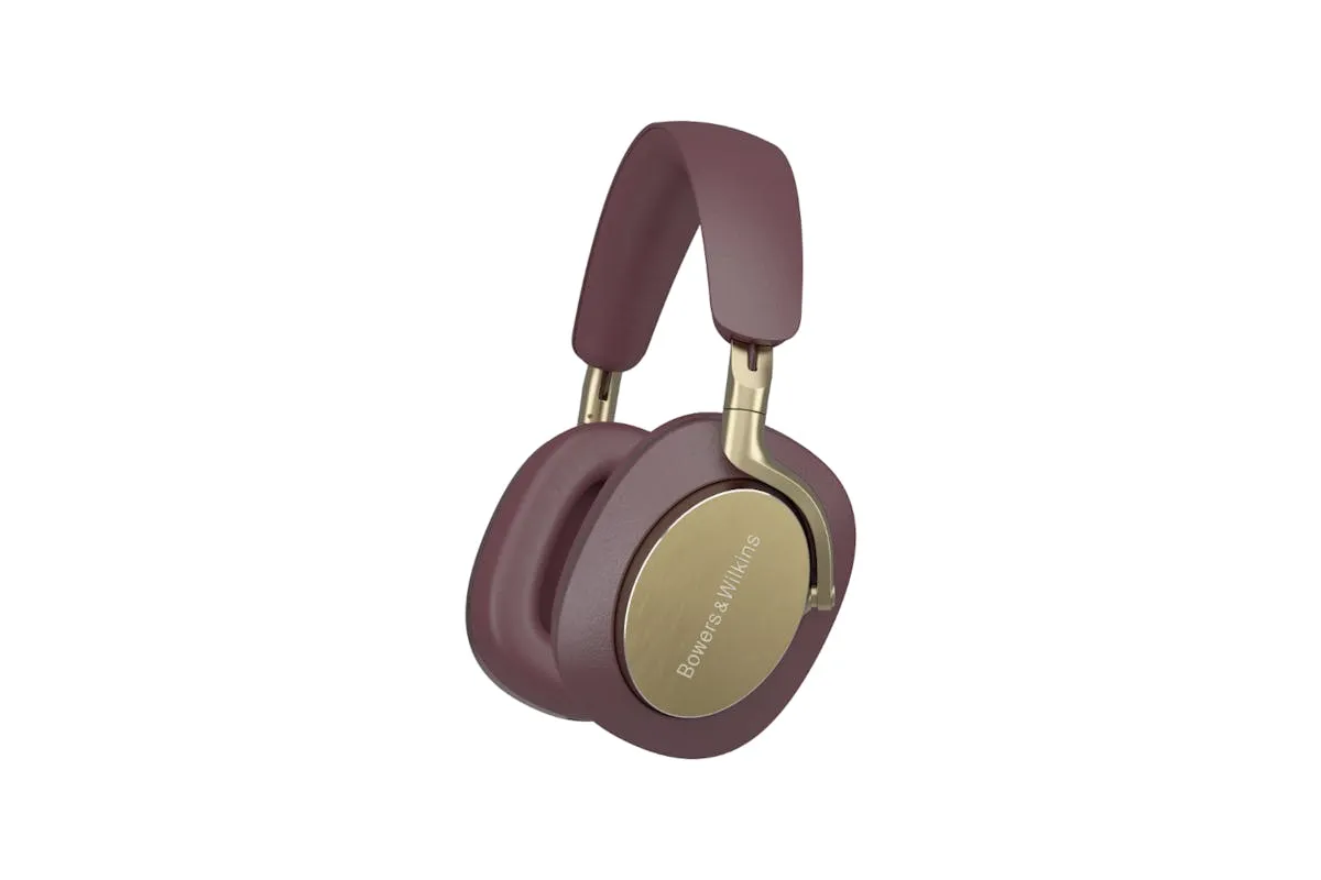 Bowers & Wilkins Px8 Over-Ear Noise Canceling Wireless Headphones | Royal Burgundy