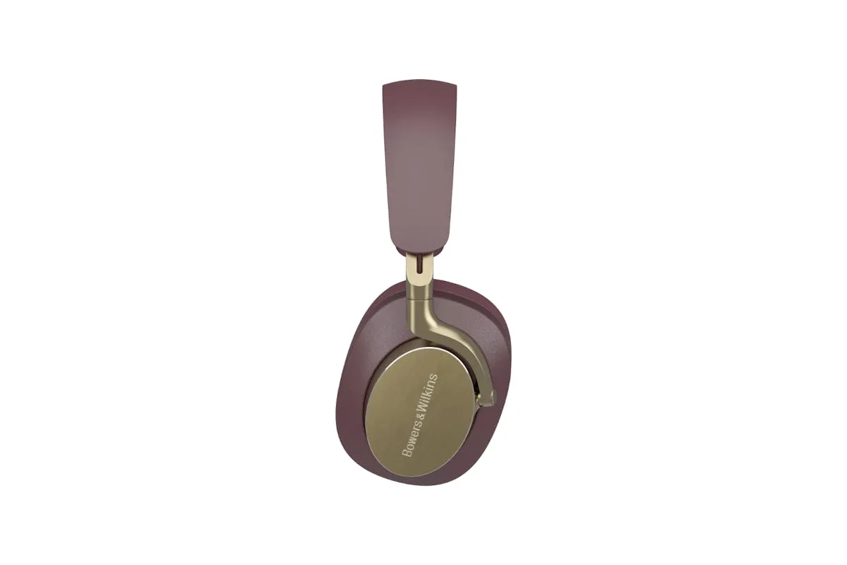 Bowers & Wilkins Px8 Over-Ear Noise Canceling Wireless Headphones | Royal Burgundy