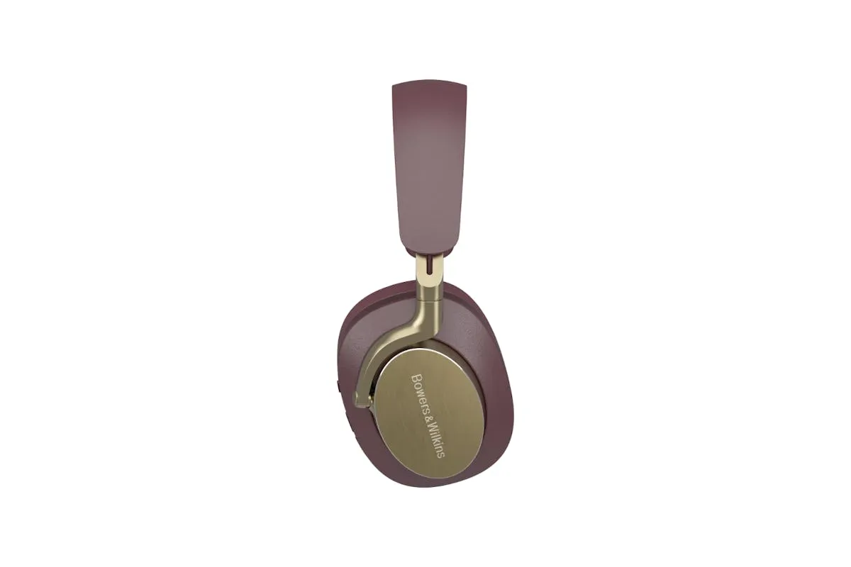 Bowers & Wilkins Px8 Over-Ear Noise Canceling Wireless Headphones | Royal Burgundy