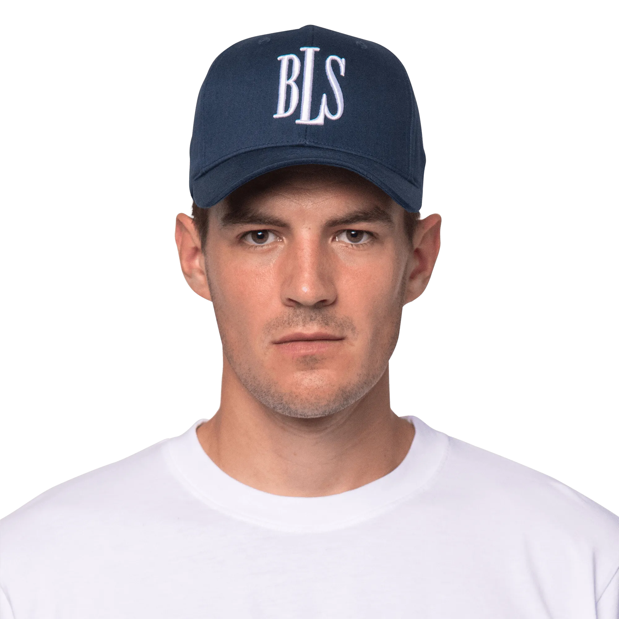 Classic Baseball Cap - Dark Navy/White