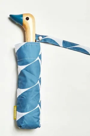 Duck Umbrella Compact Denim Moon