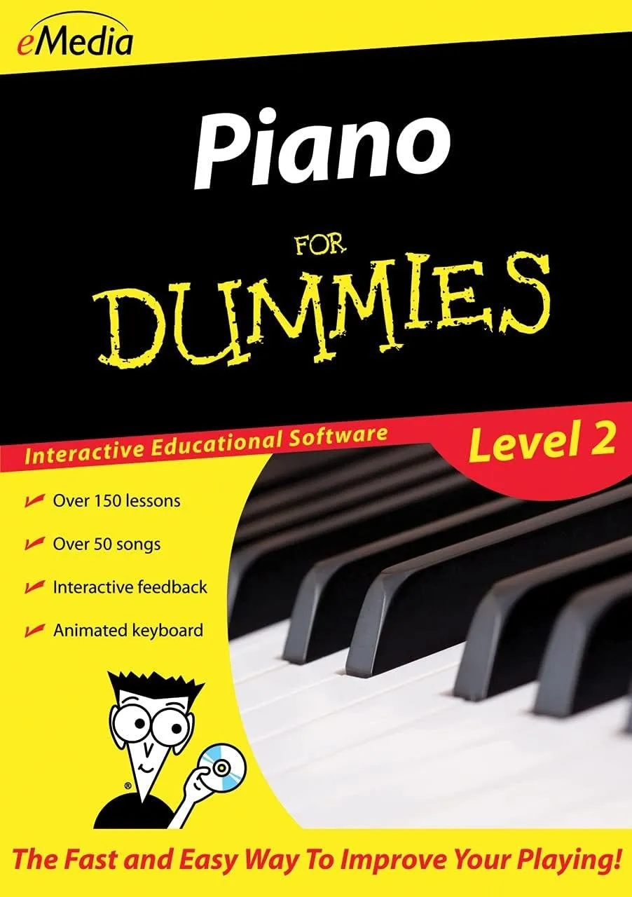 eMedia Piano For Dummies Level 2 [Mac Download for 10.5 to 10.14, 32-bit]
