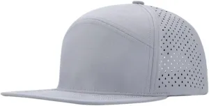 FASHIXD Mesh Snapback Cap for Men Flat Brim Baseball Cap Breathable Golf Hat Adujustable