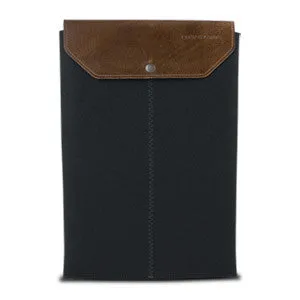 Graf & Lantz Felt Sleeve with Leather Flap for 13 MacBook Pro - Black