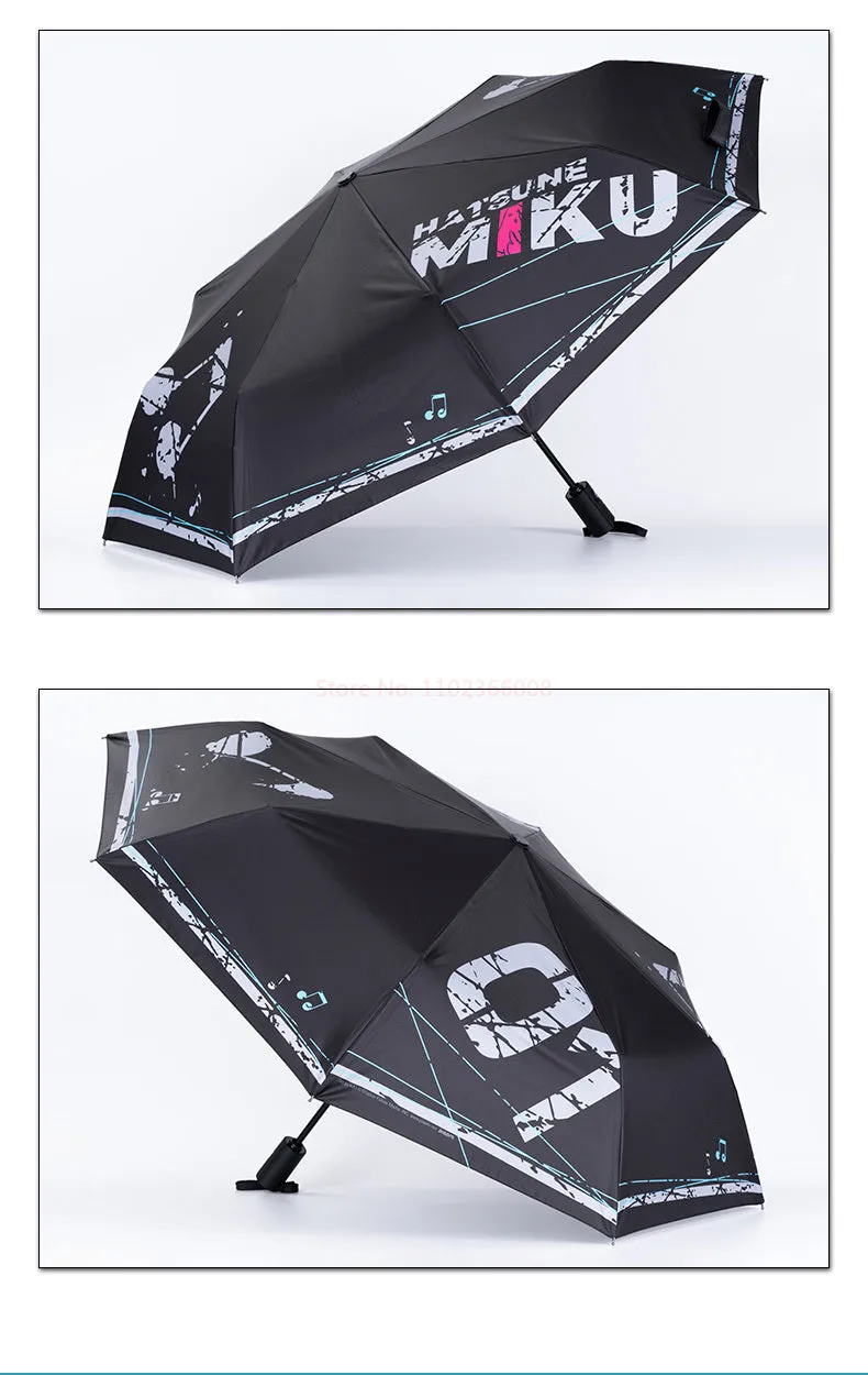 Hatsune Miku - Hatsune Miku Graffiti Automatic Folding Umbrella Moeyu