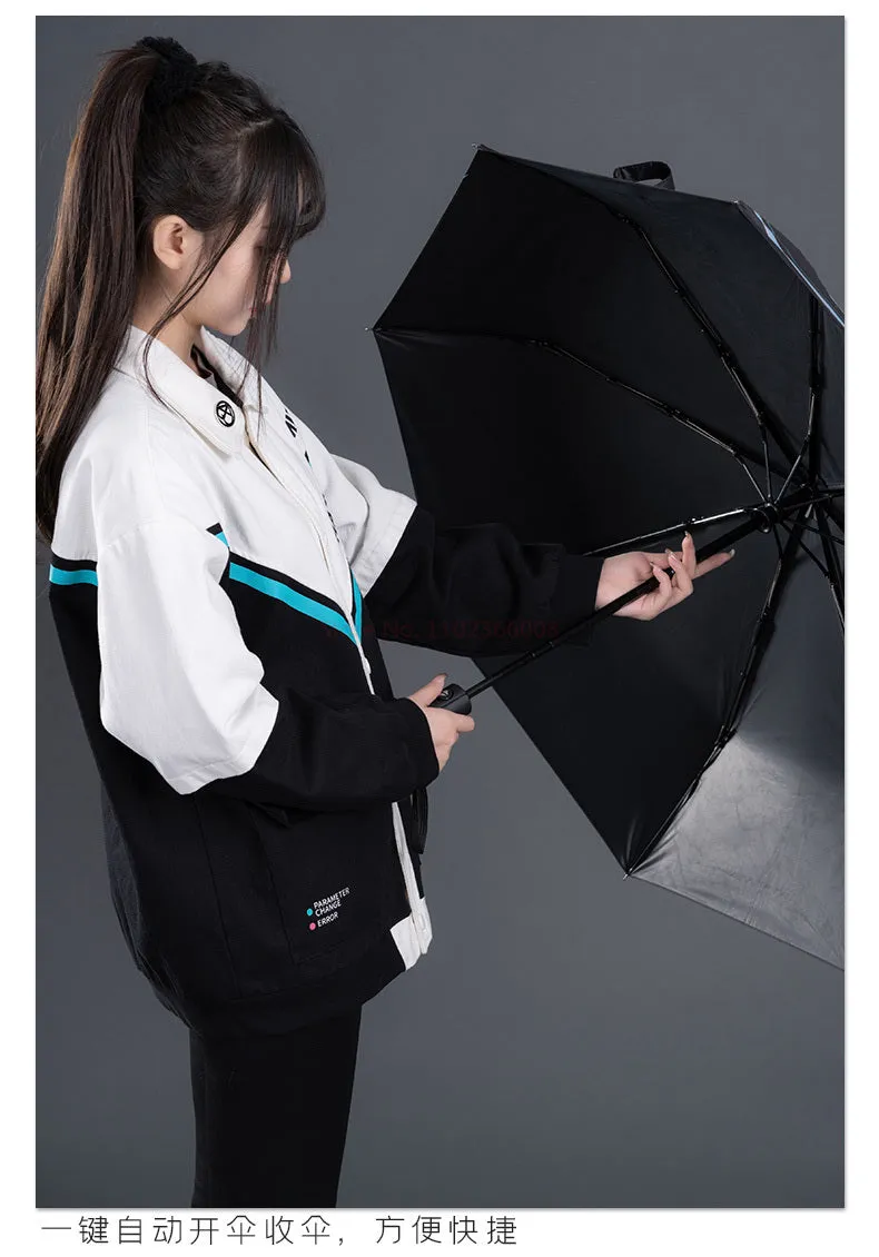 Hatsune Miku - Hatsune Miku Graffiti Automatic Folding Umbrella Moeyu