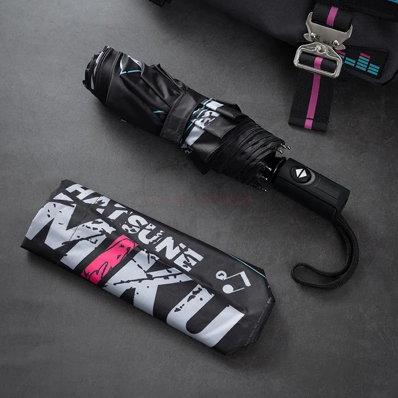Hatsune Miku - Hatsune Miku Graffiti Automatic Folding Umbrella Moeyu