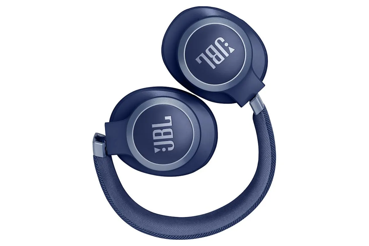 JBL Live 770NC Over-Ear Wireless Noise Cancelling Headphone | Blue
