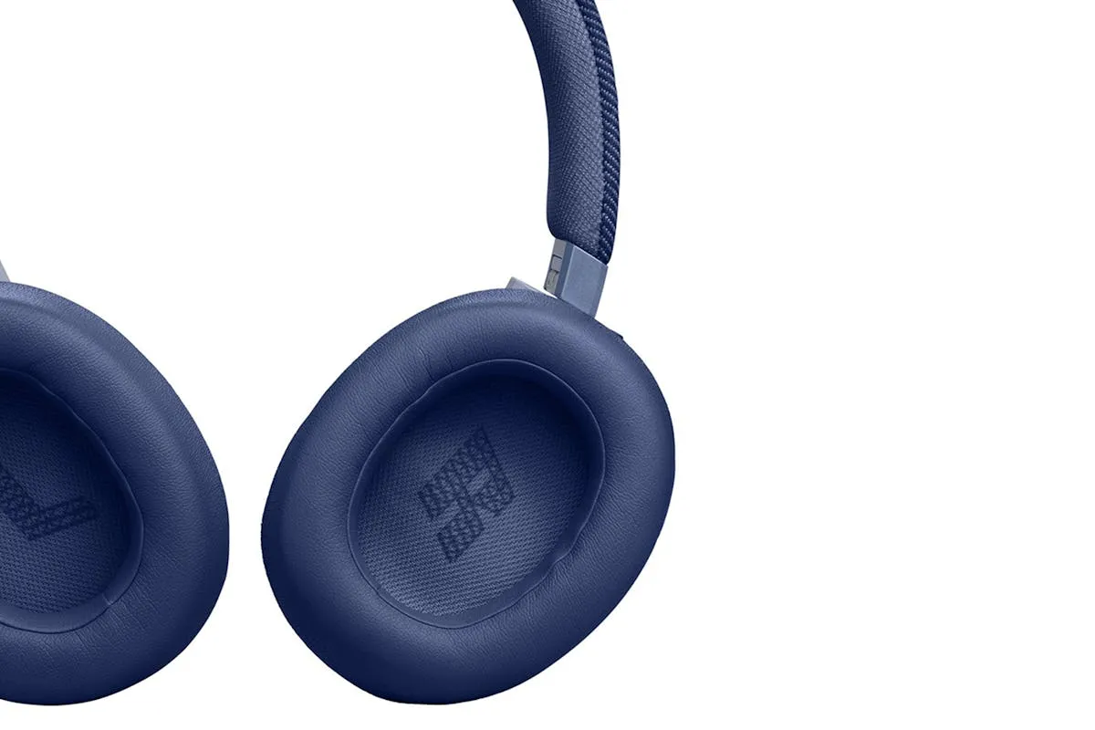JBL Live 770NC Over-Ear Wireless Noise Cancelling Headphone | Blue