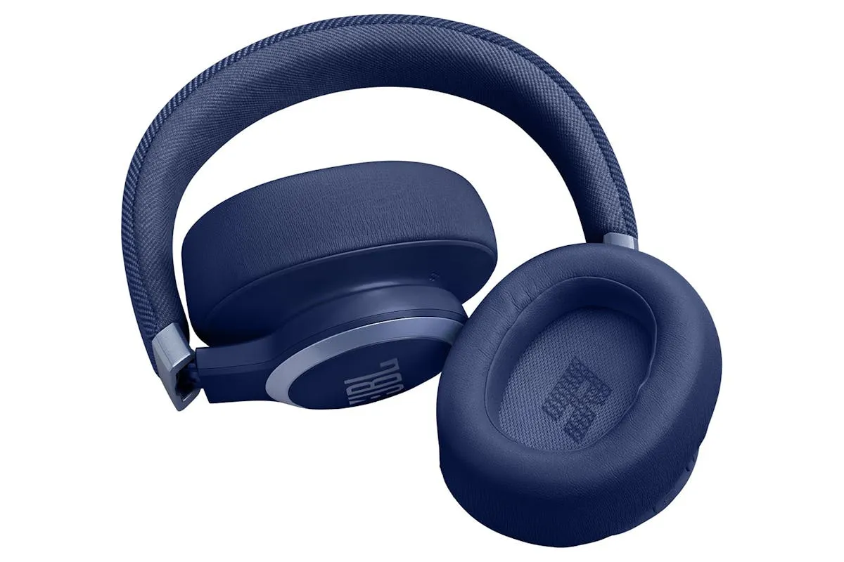 JBL Live 770NC Over-Ear Wireless Noise Cancelling Headphone | Blue