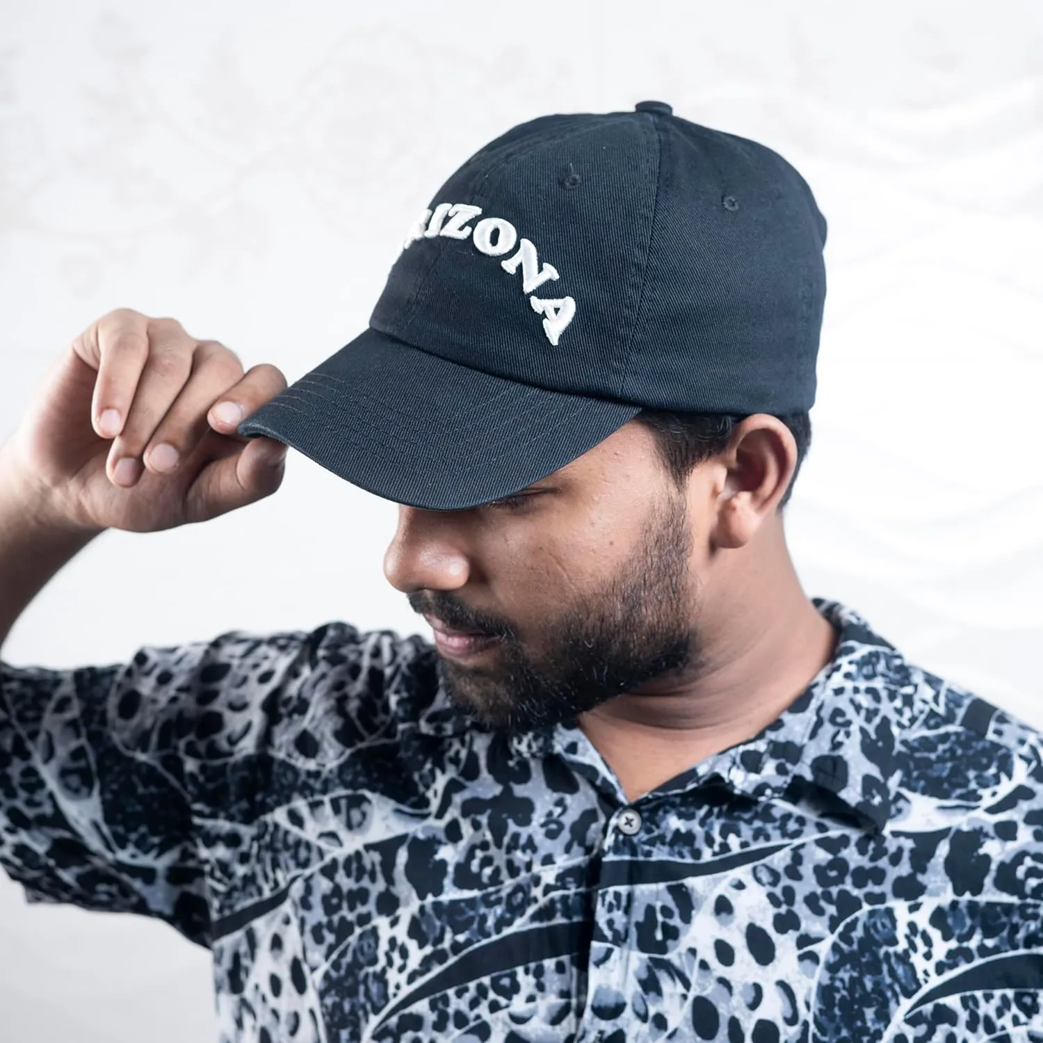 Men Women Fashion Baseball Cap, 100% Cotton Twill, Black, Unisex-Adults