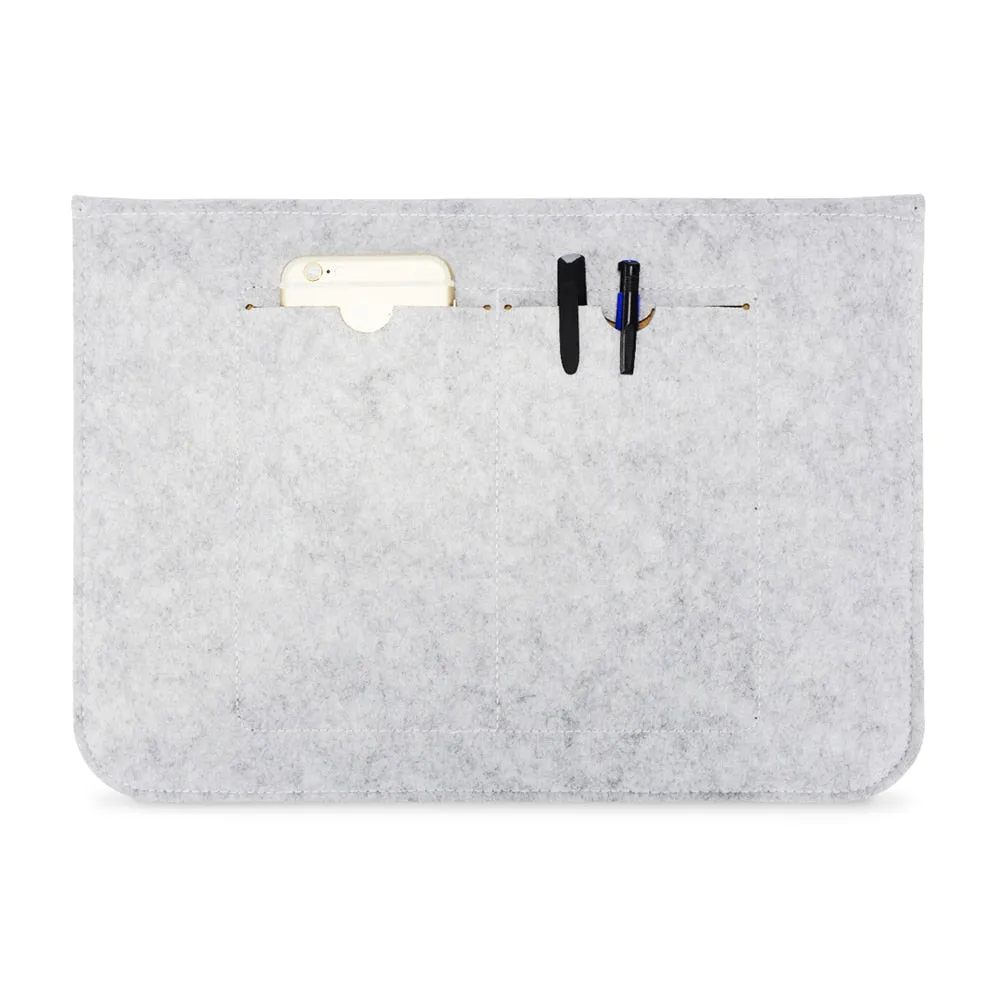 Merino Wool Laptop Sleeve 15-inch Set