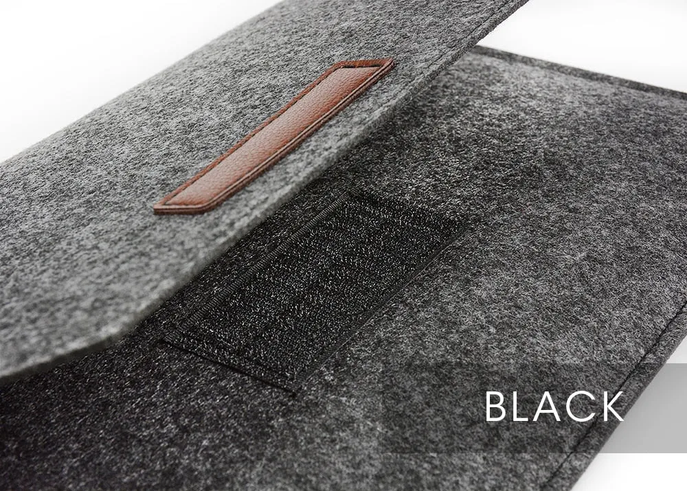 Merino Wool Laptop Sleeve 15-inch Set