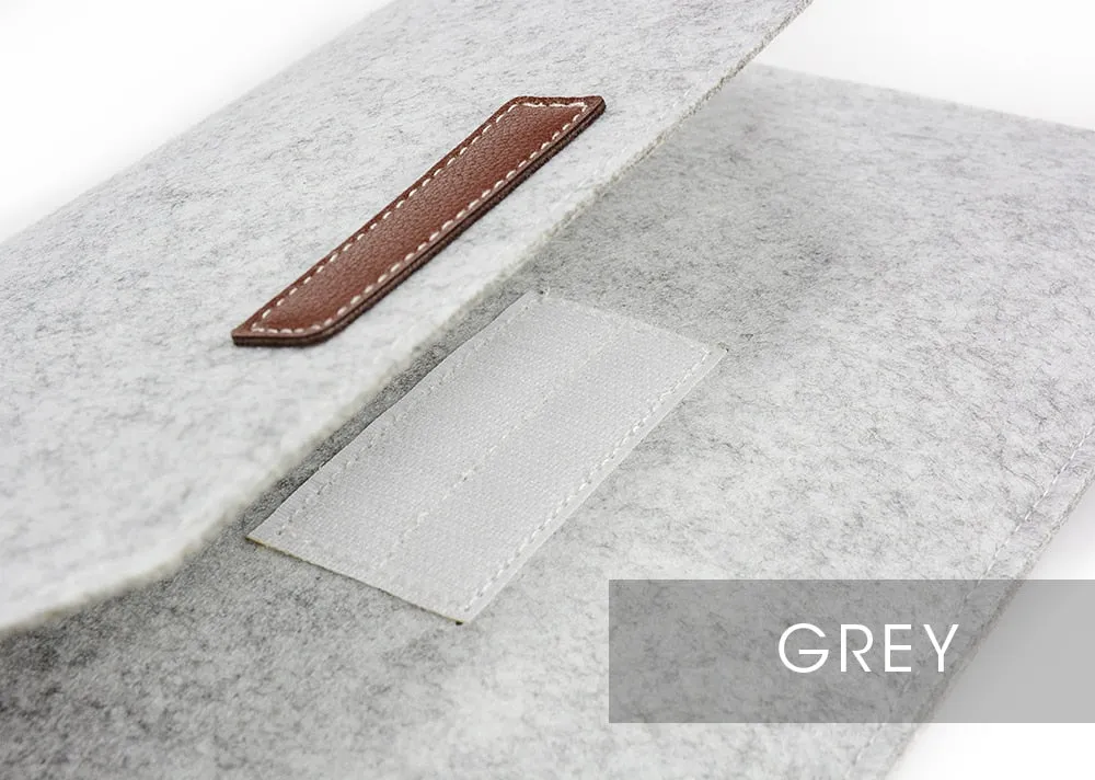 Merino Wool Laptop Sleeve 15-inch Set