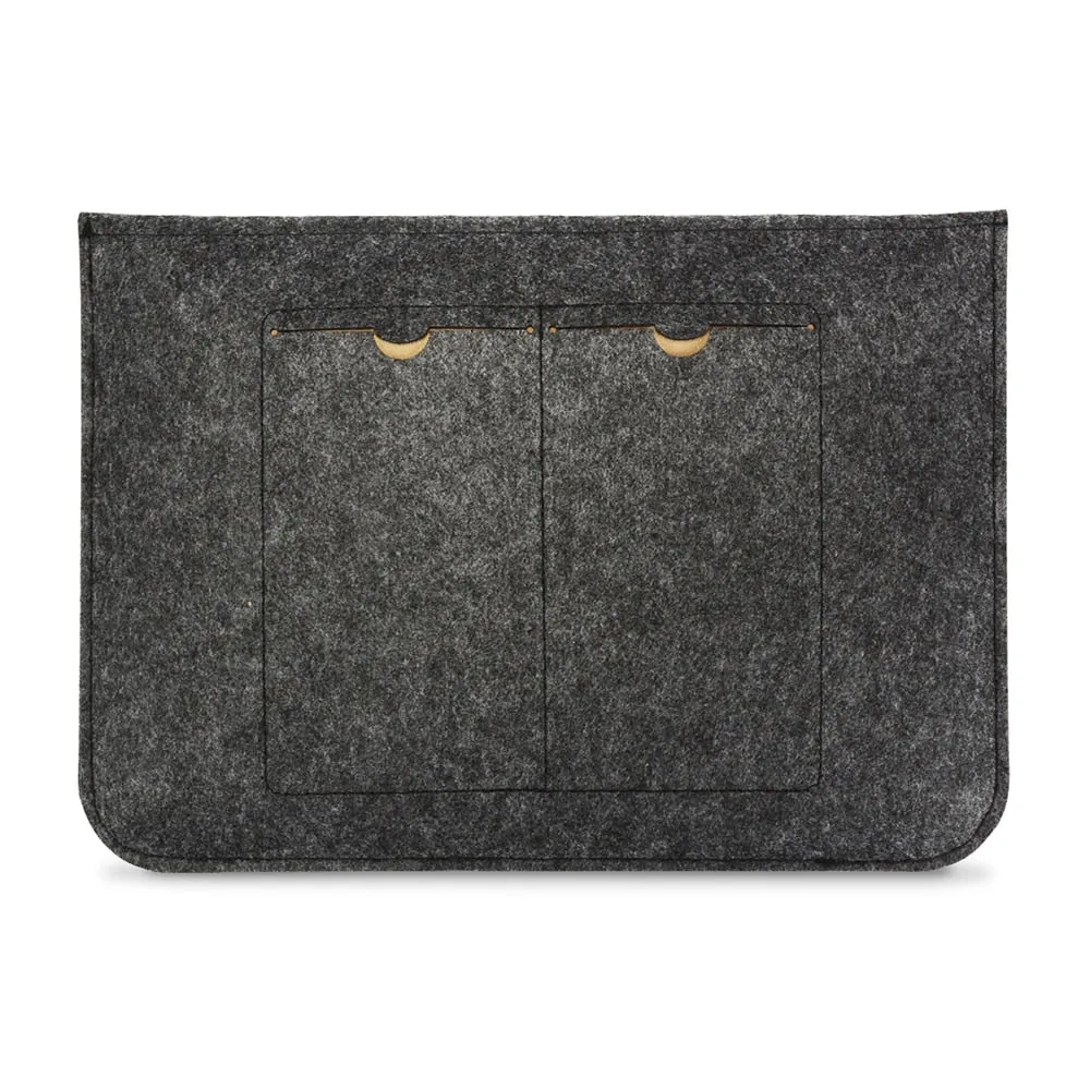 Merino Wool Laptop Sleeve 15-inch Set