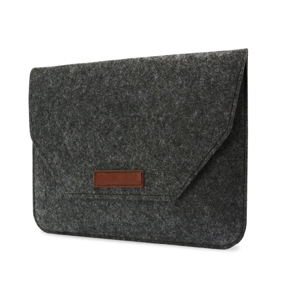 Merino Wool Laptop Sleeve 15-inch Set