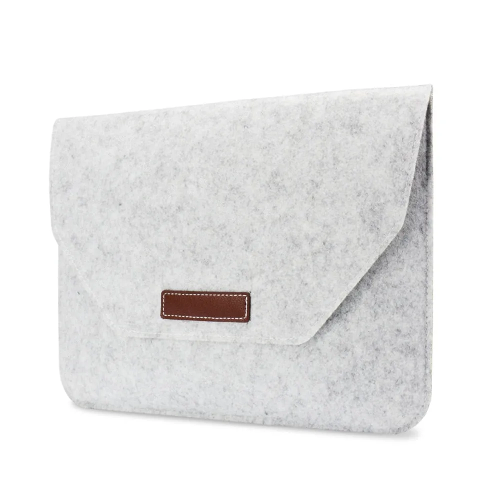 Merino Wool Laptop Sleeve 15-inch Set