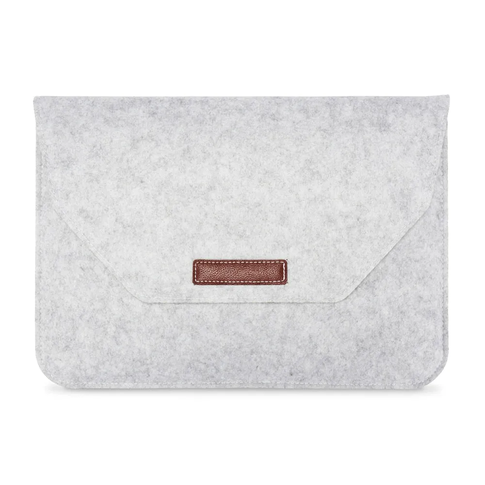 Merino Wool Laptop Sleeve 15-inch Set