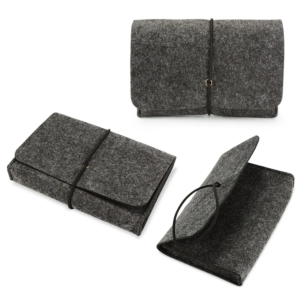 Merino Wool Laptop Sleeve 15-inch Set
