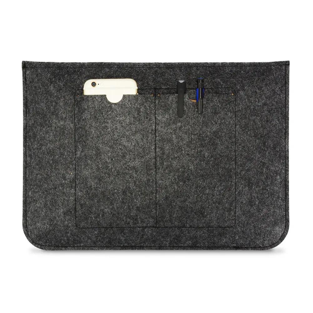Merino Wool Laptop Sleeve 15-inch Set