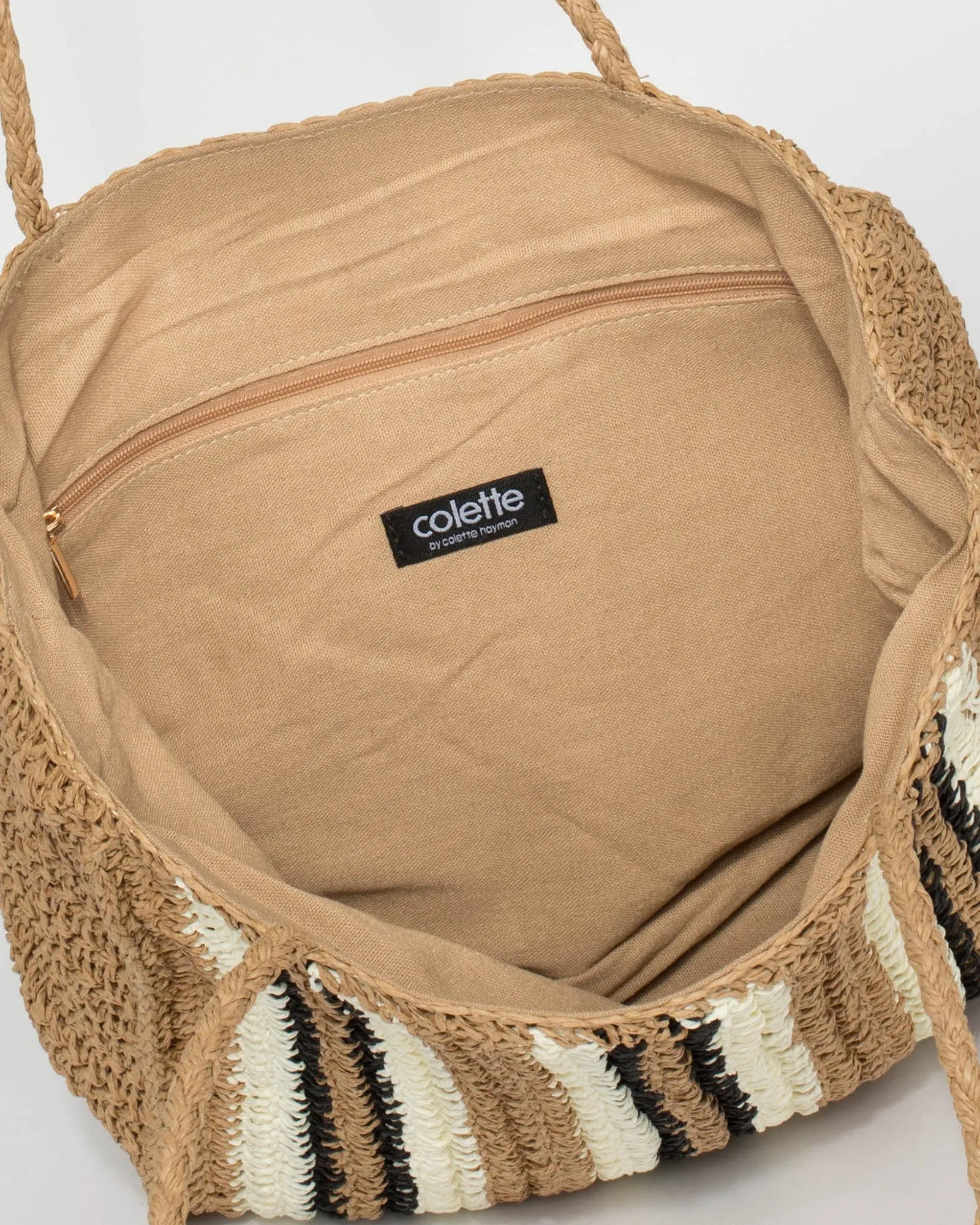 Multi Colour Leticia Panel Tote Bag
