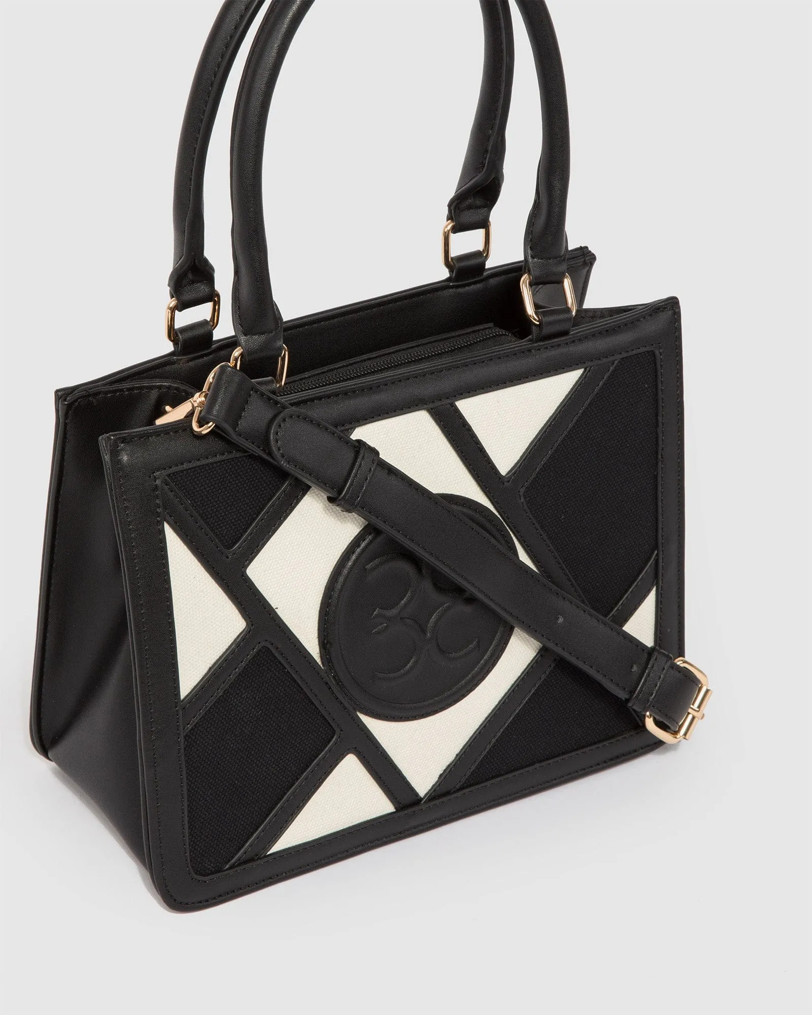 Multi Colour Stef Panel Tote Bag