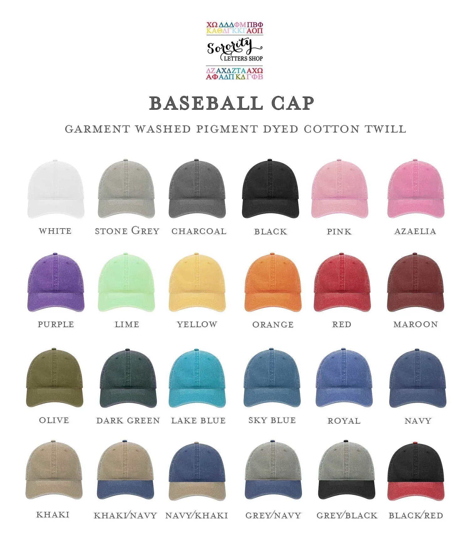 National Charity League Beach Washed Baseball Hat in Azaelia  - NCL Laguna Chapter
