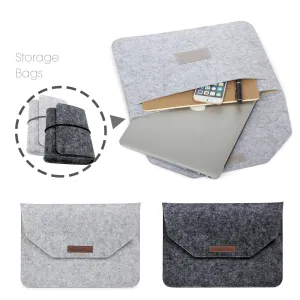 New Fashion Soft Sleeve Bag Case For Apple Macbook Air Pro Retina 11 12 13 15 Laptop Anti-scratch Cover For Mac book 13.3 inch