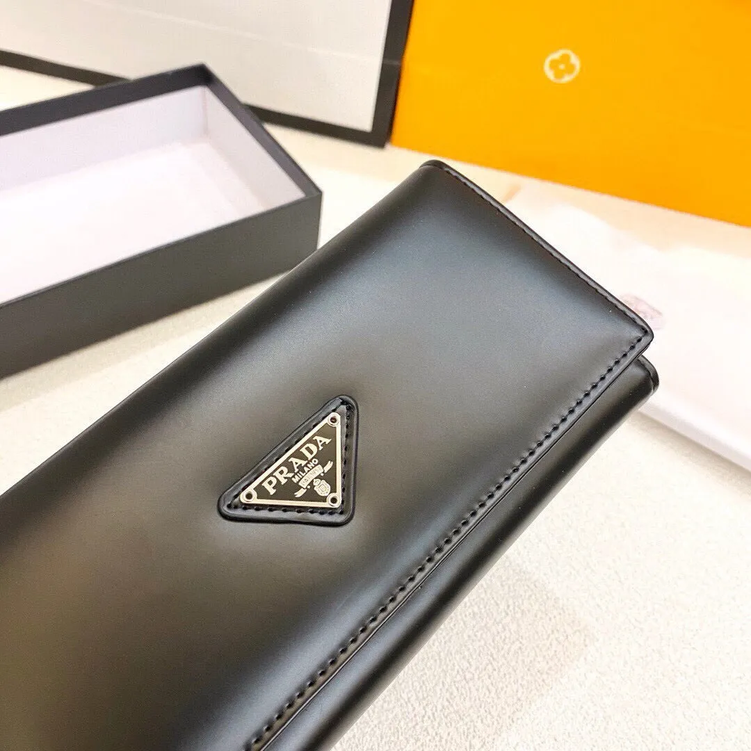 PD292 Large Leather Wallet / 7.3x3.7inch
