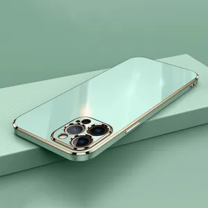 Silicone Plating Cover Luxury Electroplated Phone Case