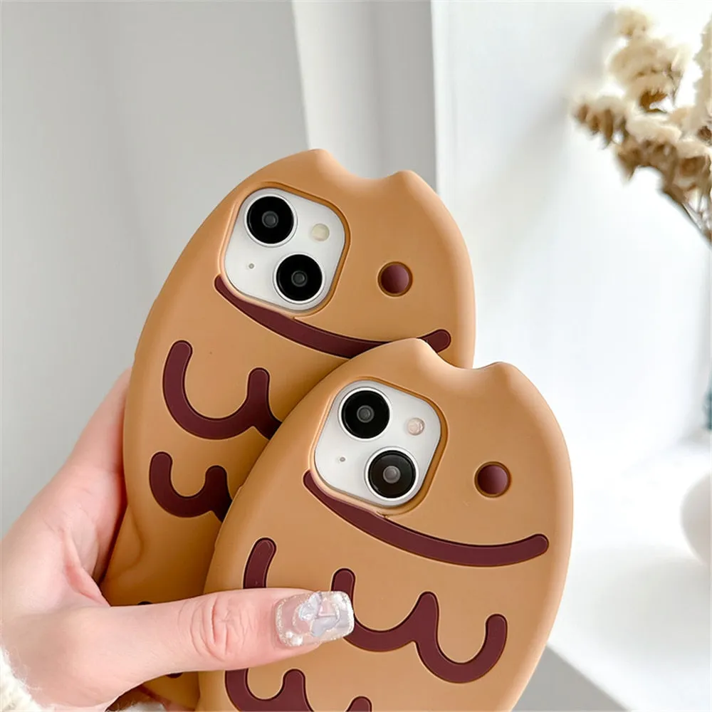 Taiyaki Kawaii Silicone iPhone Case Cover