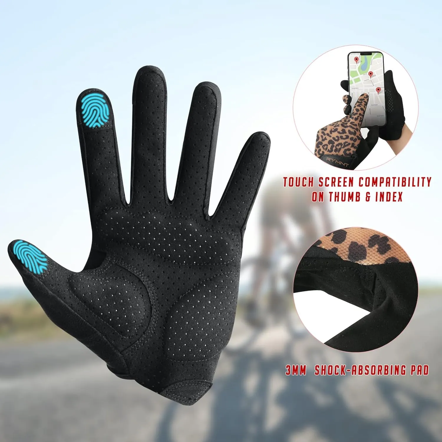 Ventilated Workout Gloves for Women Men Full Finger.Weight Lifting Gloves with Full Palm Vent & Breathable Mesh Back for Gym, Weightlifting, Fitness, Exercise,Training.Cycling