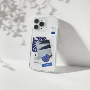 Waves Aesthetic Silicone Clear Case